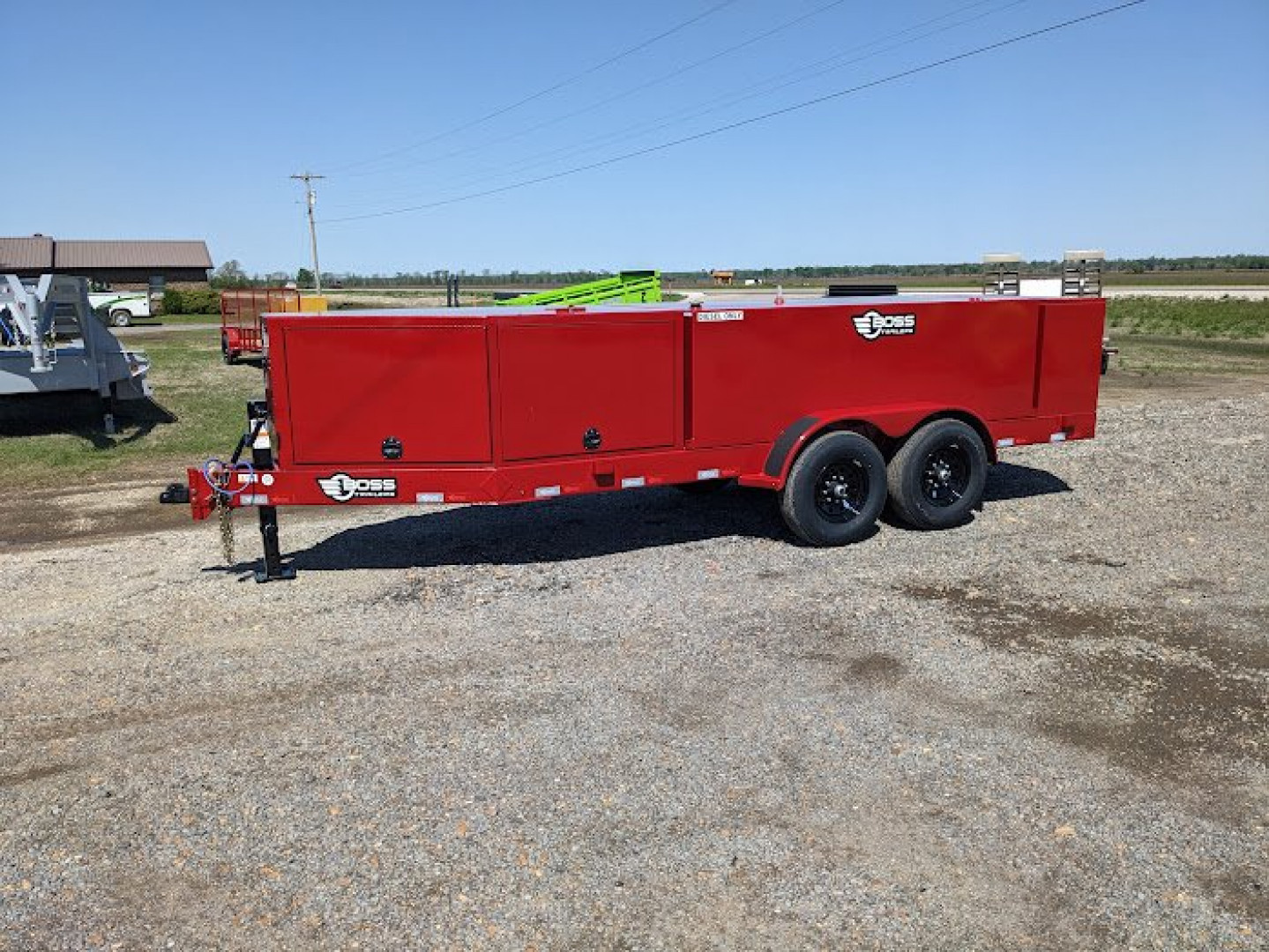 New 2025 Boss Trailers 990 Fuel Trailer