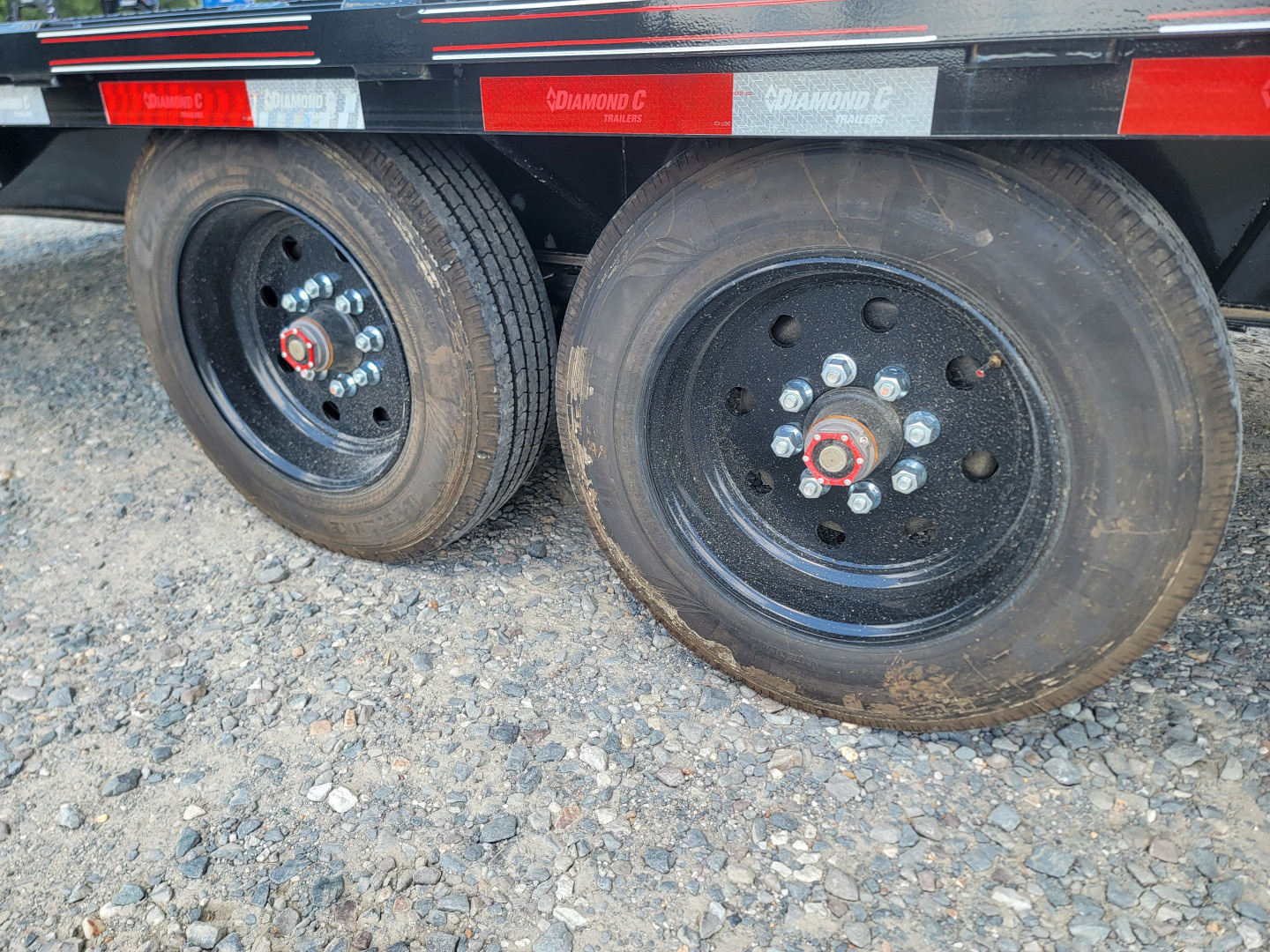 New 2025 Diamond C Trailers FMAX208 30' x 102" 18K with Max Ramps Equipment Trailer