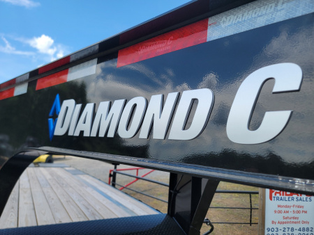 New 2025 Diamond C Trailers FMAX208 30' x 102" 18K with Max Ramps Equipment Trailer