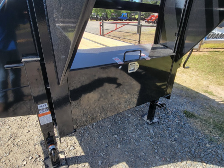 New 2025 Delco Trailers 40'x102" FD 24K Low-Pro Dual Tandem Gooseneck Equipment Trailer