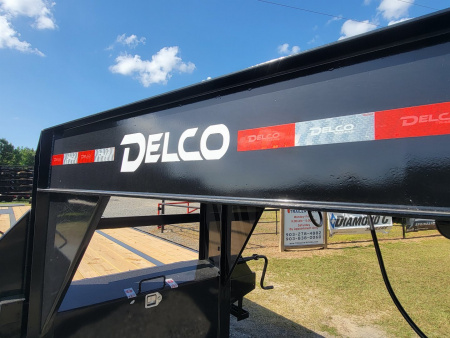 New 2025 Delco Trailers 40'x102" FD 24K Low-Pro Dual Tandem Gooseneck Equipment Trailer