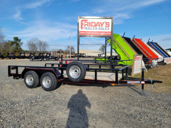 New 2025 DOUBLE A 16'x83  Tandem Axle Pipe Top