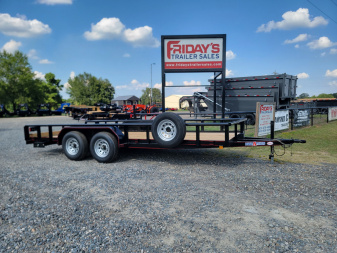New 2025 Double A Trailers Trailers 18' x 83  Pipe Top with 5200 lb axles