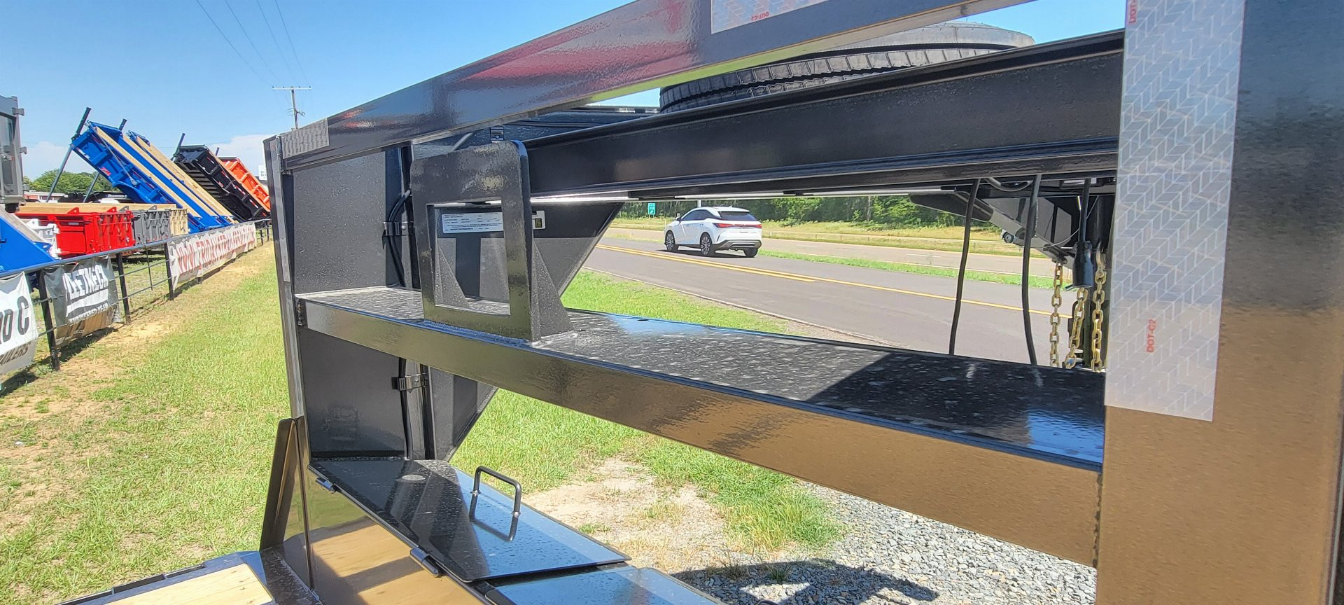 New 2025 Delco Trailers CO 20K 26' x 102" Gooseneck w/ Mega Ramps Equipment Trailer