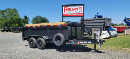 New 2025 Baseline HDU207 14' X 82  Dump Trailer Dump Trailer