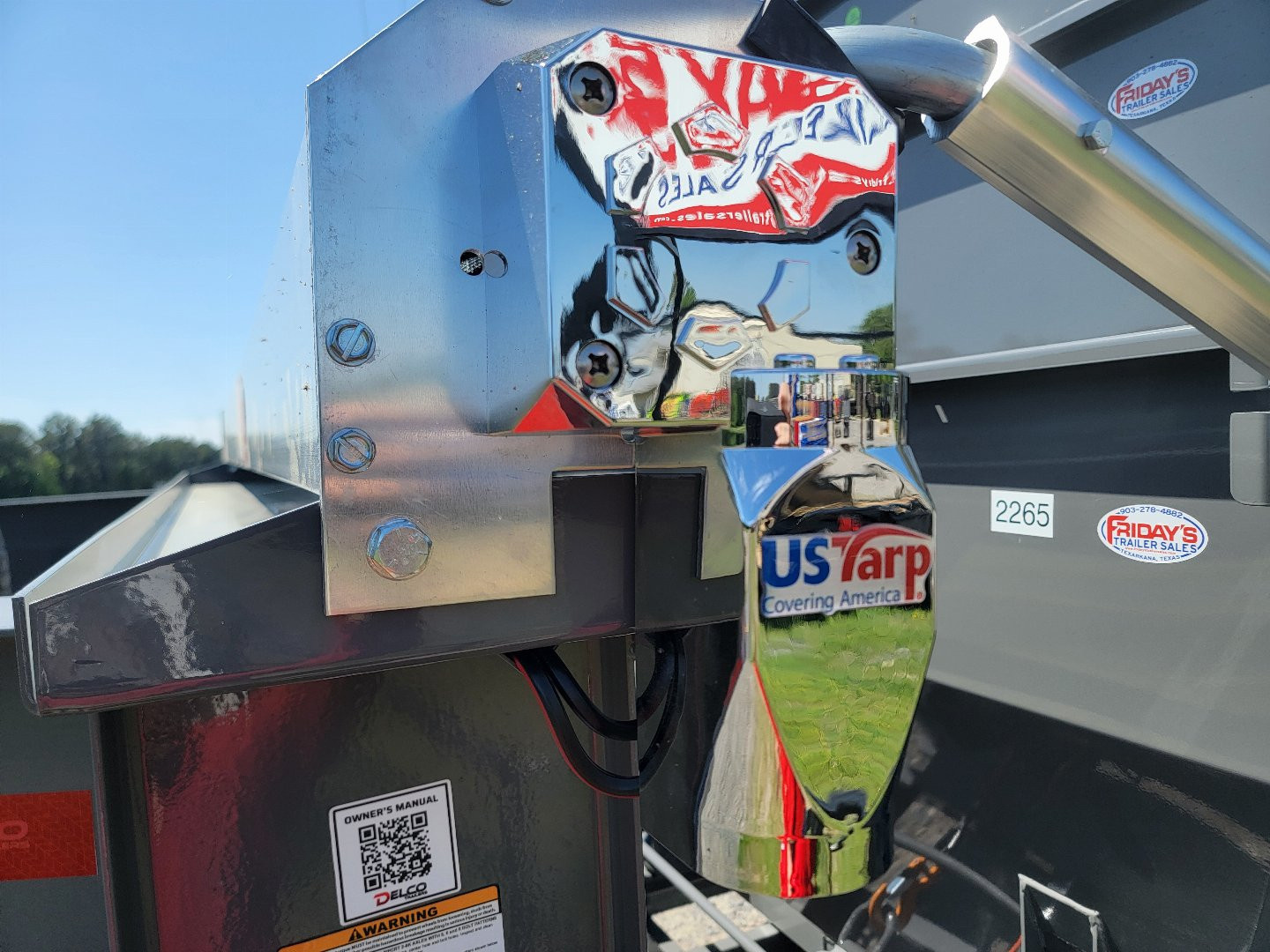 New 2025 Delco Trailers 16' x 83" Roll-Off Dump Trailer w/ 3 Bins