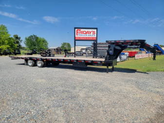 New 2025 Diamond C Trailers FMAX216 35' x 102" 40K Hydraulic Dovetail Pacesetter Edition