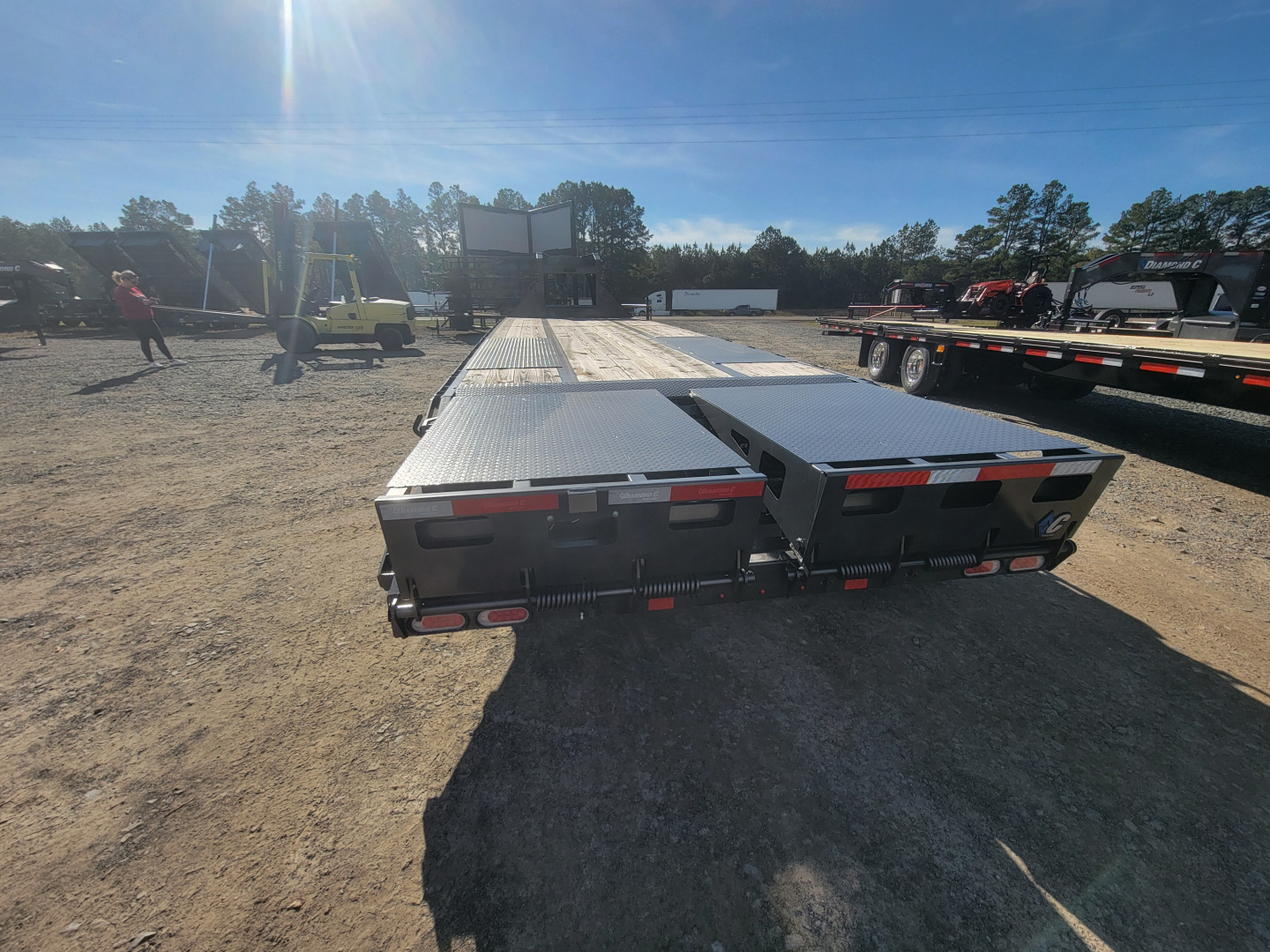 New 2025 Diamond C Trailers FMAX210 30' x 102" w/ Max Ramps