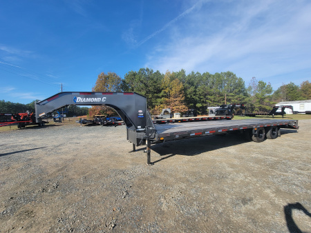 New 2025 Diamond C Trailers FMAX210 30' x 102" w/ Max Ramps