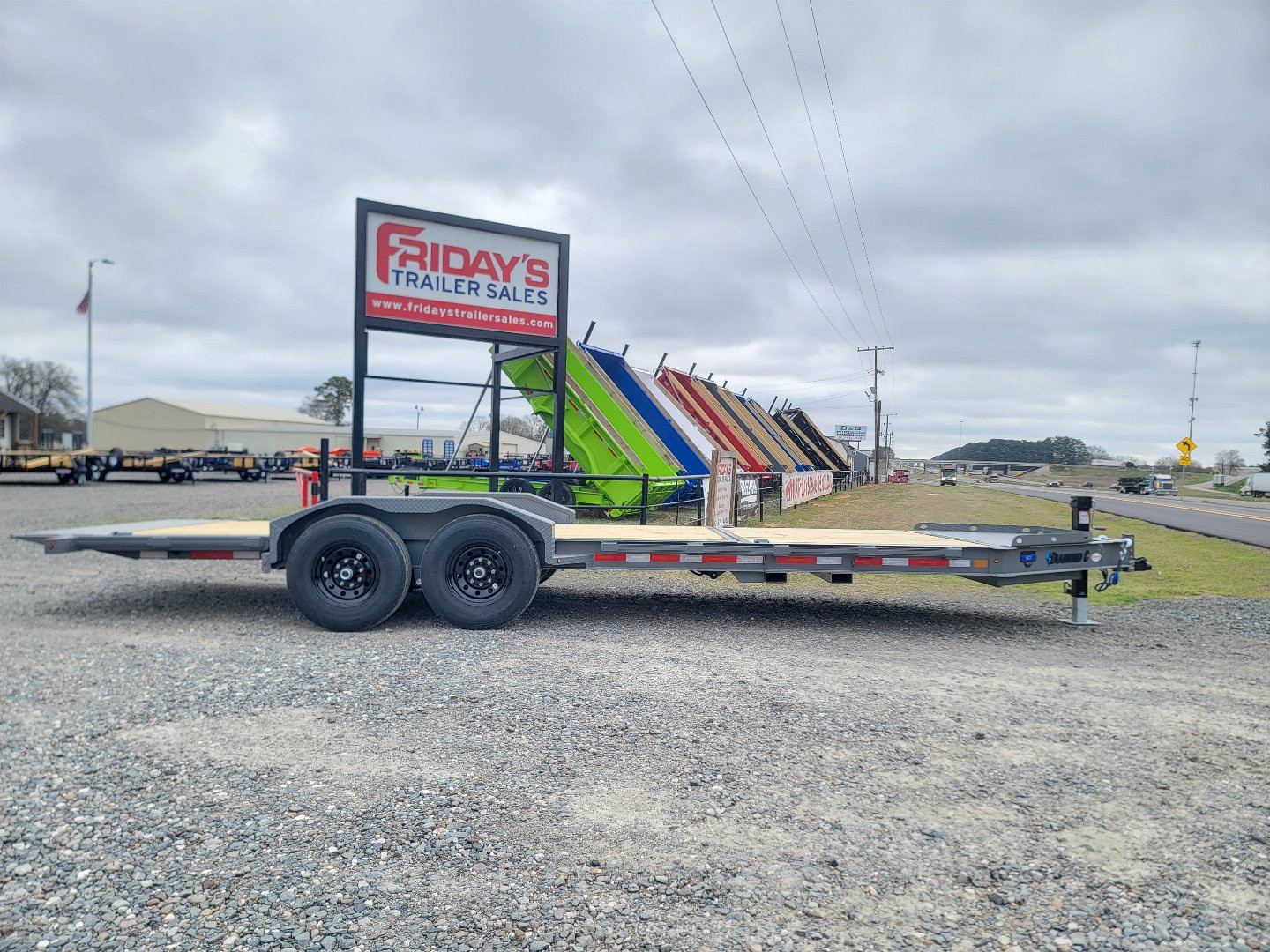 New 2025 Diamond C Trailers HDT207 22' x 82" Tilt Trailer Pacesetter Edition