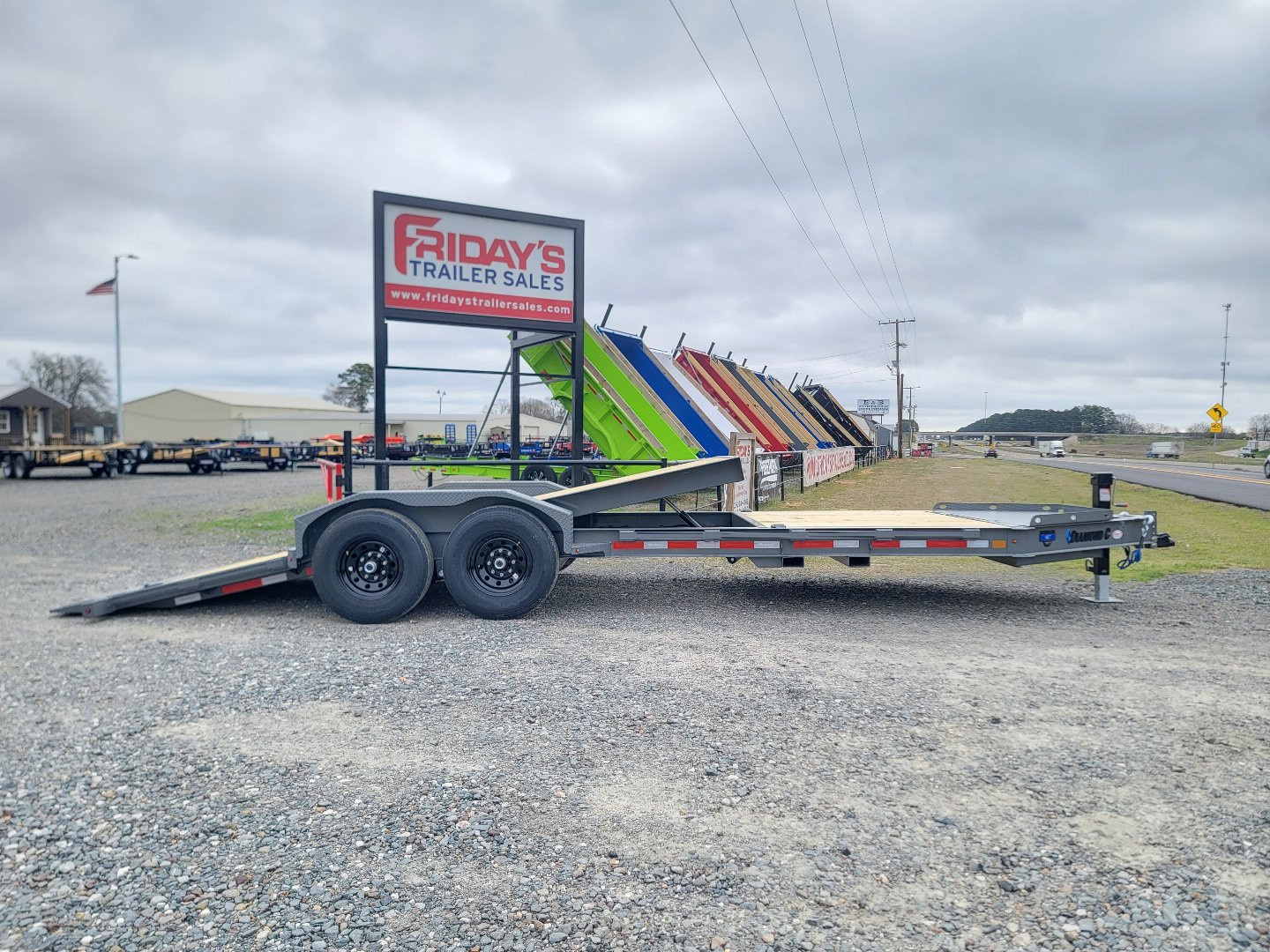 New 2025 Diamond C Trailers HDT207 22' x 82" Tilt Trailer Pacesetter Edition