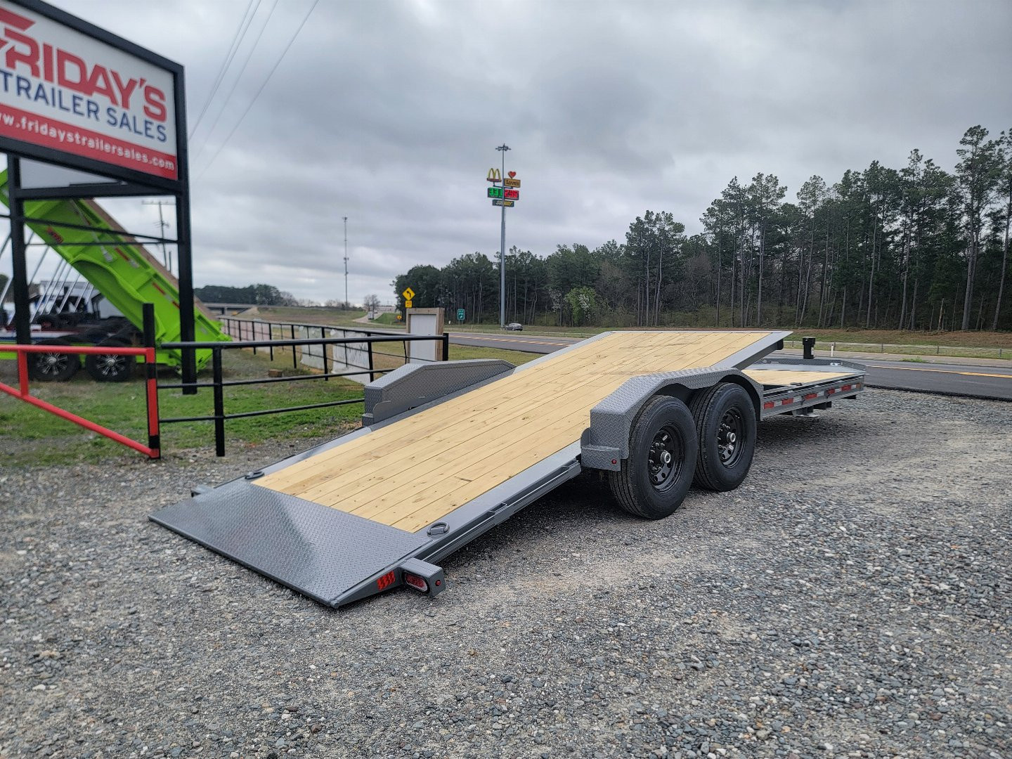 New 2025 Diamond C Trailers HDT207 22' x 82" Tilt Trailer Pacesetter Edition