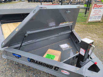 New 2025 Diamond C Trailers HDT207 22' x 82" Tilt Trailer Pacesetter Edition