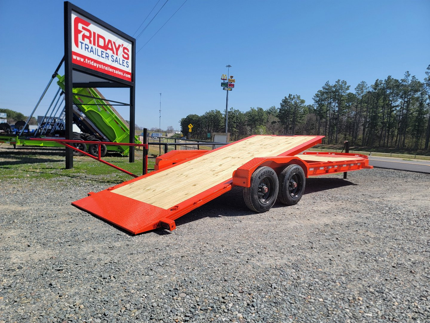 New 2025 Diamond C Trailers HDT210 24' x 82" Tilt Trailer Pacesetter Edition Equipment Trailer