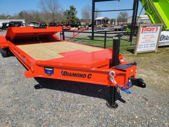 New 2025 Diamond C Trailers HDT210 24' x 82" Tilt Trailer Pacesetter Edition Equipment Trailer