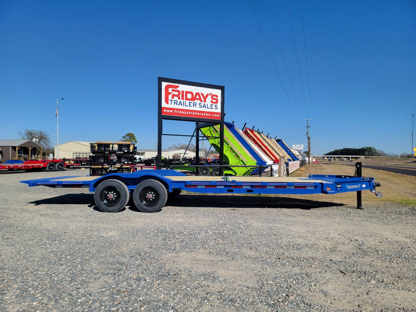 New 2025 Diamond C Trailers HDT210 24' x 82" Tilt Trailer Pacesetter Edition Equipment Trailer