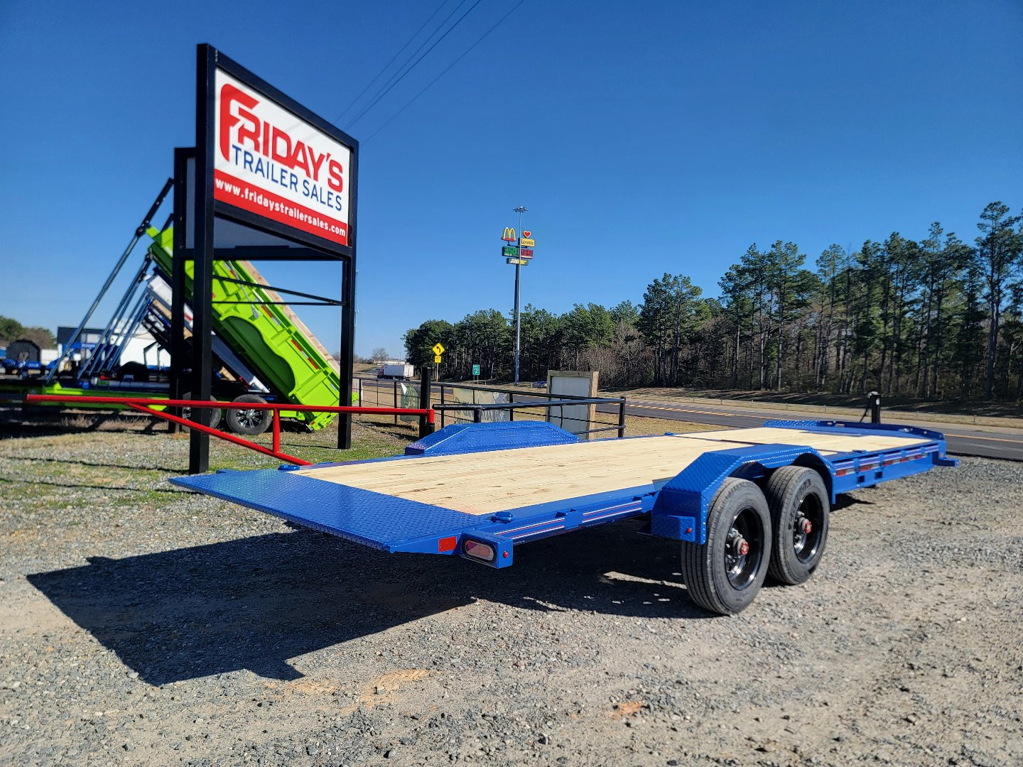 New 2025 Diamond C Trailers HDT210 24' x 82" Tilt Trailer Pacesetter Edition Equipment Trailer