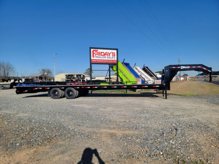 New 2025 Delco Trailers F3 32' x 102" Low-Pro Dual Tandem Gooseneck Equipment Trailer