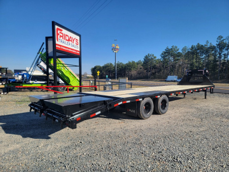 New 2025 Delco Trailers F3 32' x 102" Low-Pro Dual Tandem Gooseneck Equipment Trailer