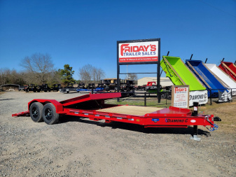 New 2025 Diamond C HDT207 22'x82" Tilt Trailer Pacesetter Edition