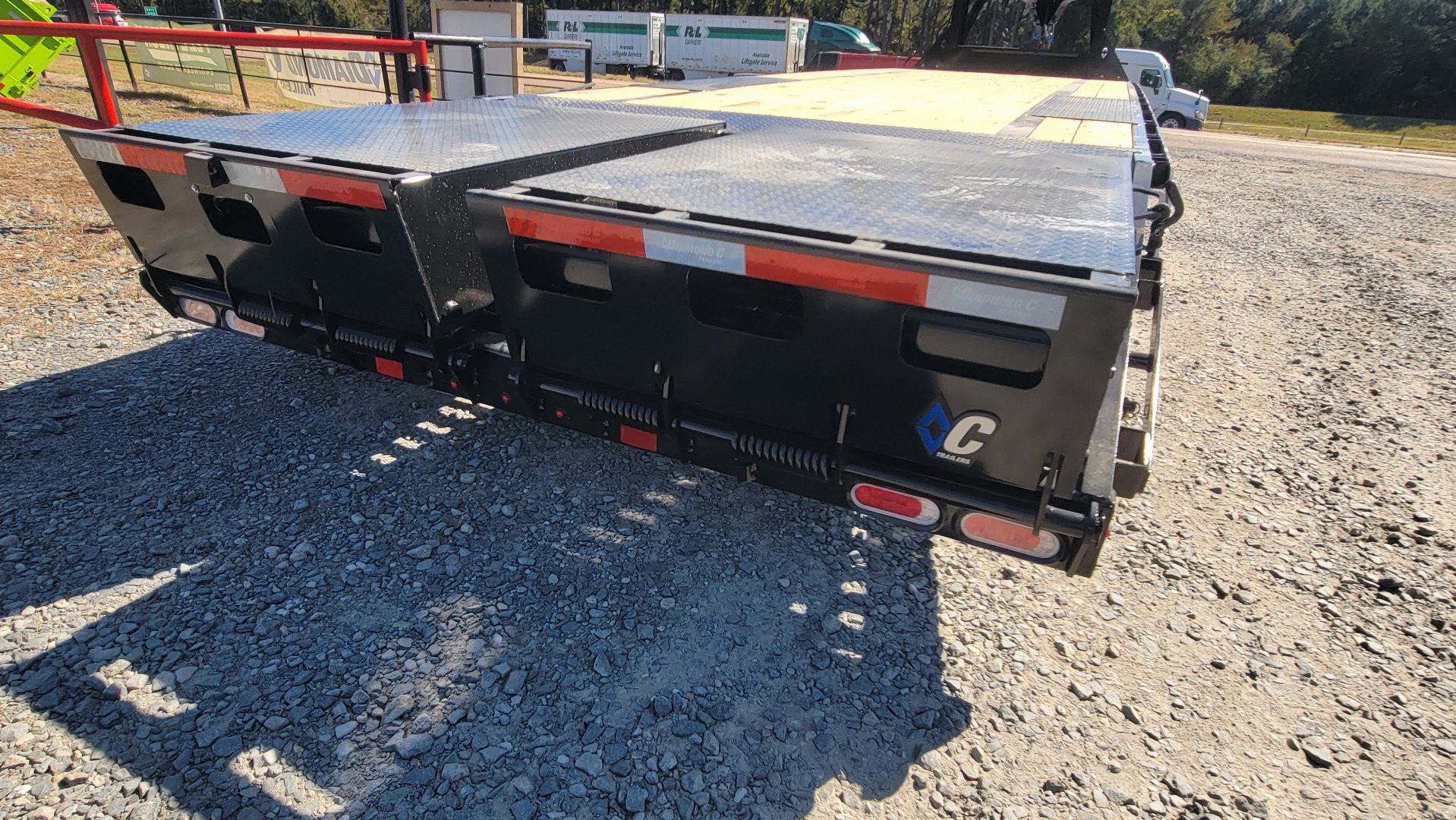 New 2025 Diamond C Trailers FMAX207 30'x102" w/ Max Ramps Equipment Trailer