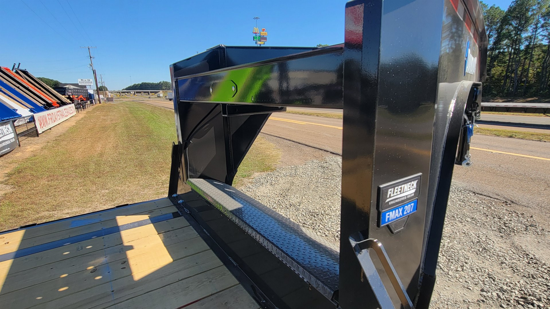 New 2025 Diamond C Trailers FMAX207 30'x102" w/ Max Ramps Equipment Trailer