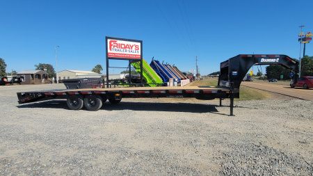 New 2025 Diamond C Trailers FMAX207 30'x102" w/ Max Ramps Equipment Trailer