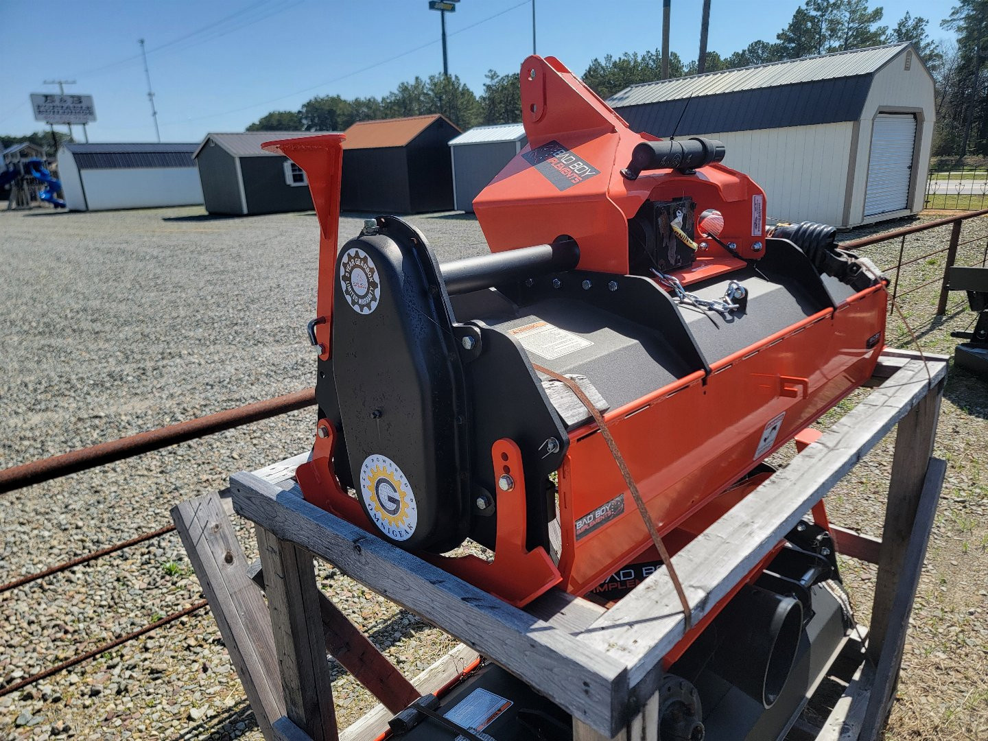 New Bad Boy 5' Rotary Tiller Reverse Till