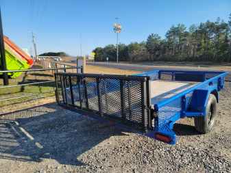 New 2025 Diamond C Trailers PSA135 12'x77" Single Axle Trailer Utility Trailer