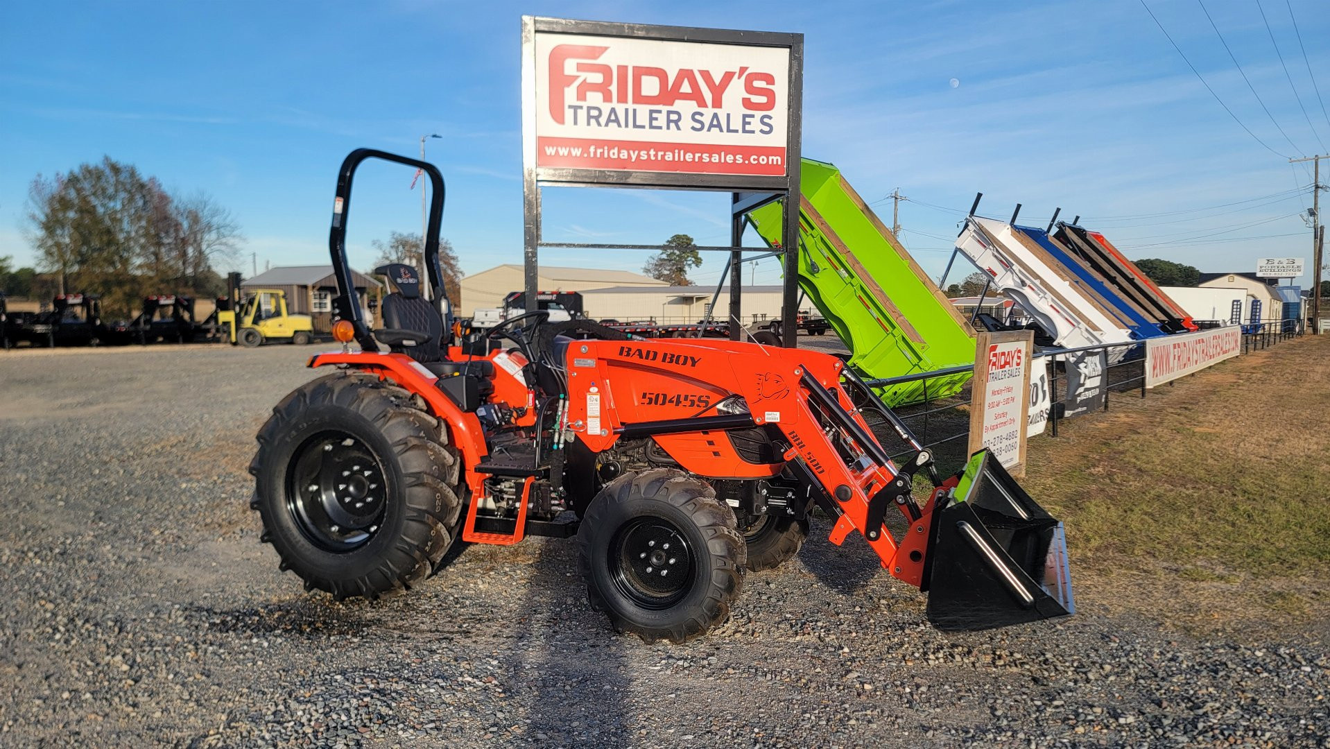 New 2025 BAD BOY 5045S w/ Ag Tires INCLUDES 5' ROTARY CUTTER!!!