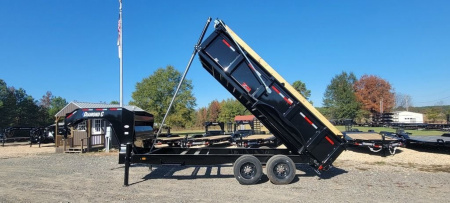New 2024 Diamond C LPT210 16'x82" Gooseneck Dump Trailer Pacesetter Edition