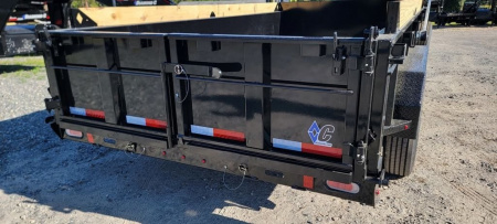 New 2024 Diamond C LPT207 14'x82" Dump Trailer