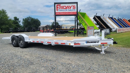 New 2024 Diamond C HDT207 22'x82" Tilt Trailer Pacesetter Edition
