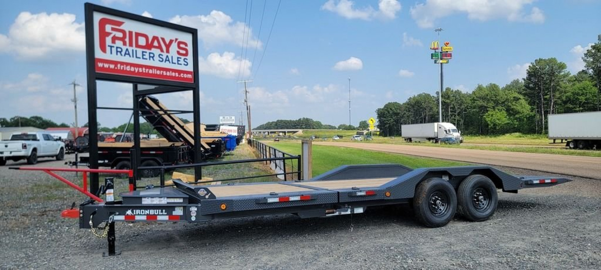 New 2024 Iron Bull Trailers TWB 22 x 102" Tilt Trailer