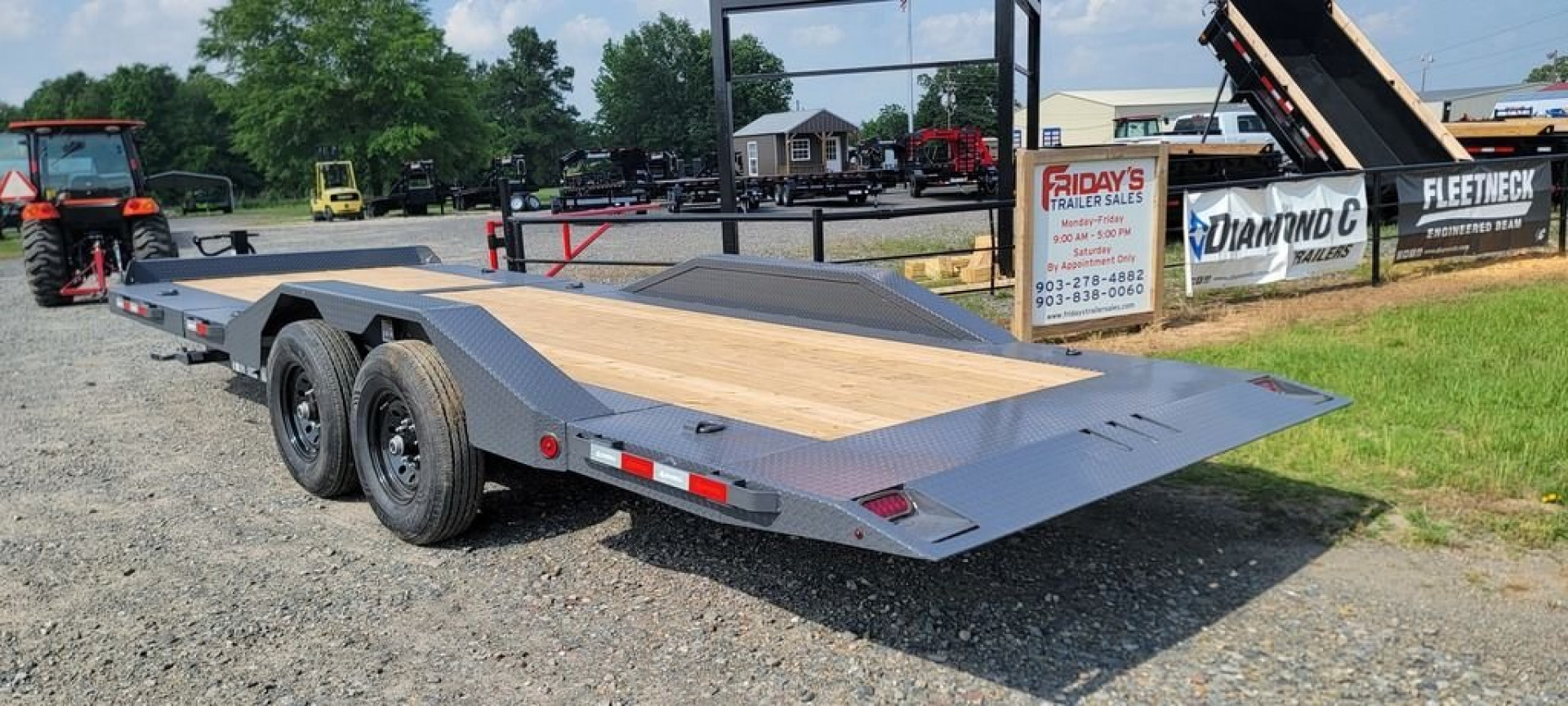 New 2024 Iron Bull Trailers TWB 22 x 102" Tilt Trailer