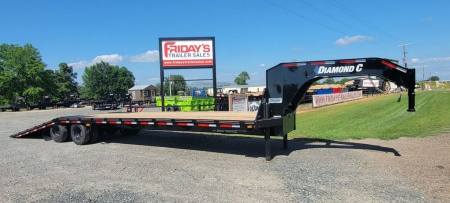 New 2024 Diamond C FMAX210 35'x102" Hydraulic Dovetail