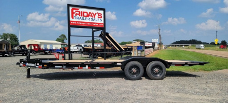 New 2024 Diamond C HDT210 22'x82" Tilt w/ 10k Axles & Hydraulic Jack