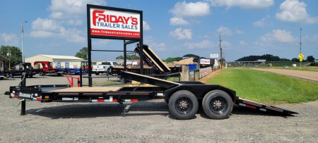 New 2024 Diamond C HDT210 22'x82" Tilt w/ 10k Axles & Hydraulic Jack