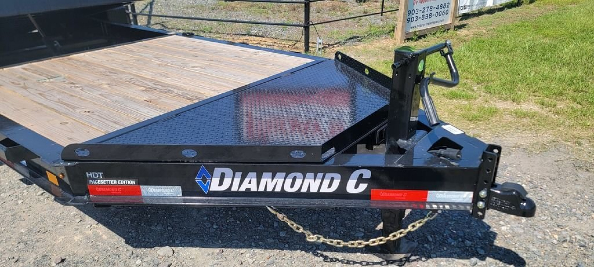 New 2024 Diamond C HDT207 22'x82" Tilt Trailer Pacesetter Edition