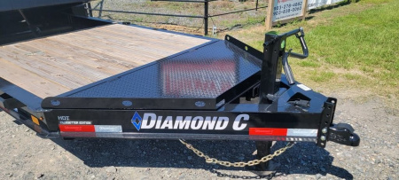 New 2024 Diamond C HDT207 22'x82" Tilt Trailer Pacesetter Edition