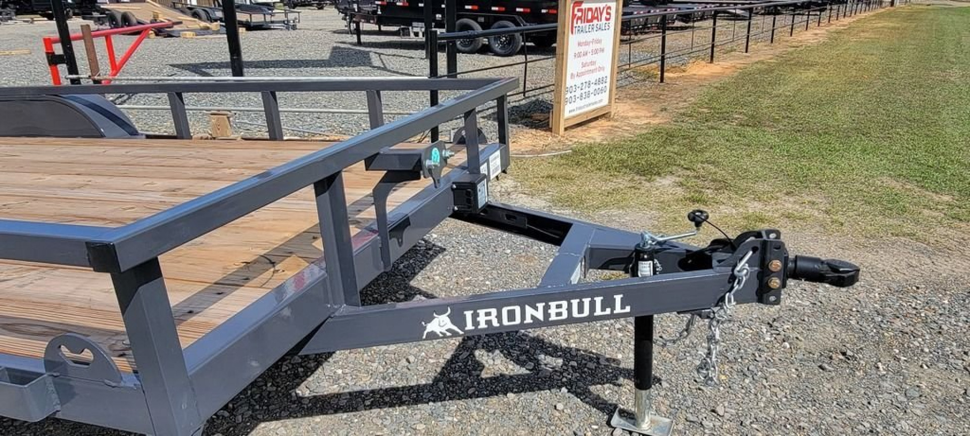 New 2023 Iron Bull Trailers UTB 18'x83" Utility Trailer