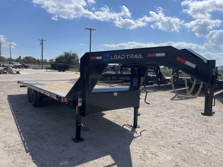 New 2025 Load Trail 24' GOOSENECK DECKOVER TILT 16K Tilt Trailer
