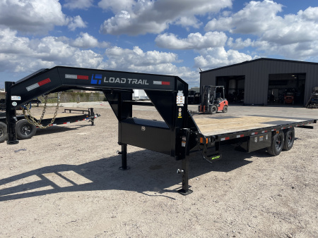New 2025 Load Trail 24' GOOSENECK DECKOVER TILT 16K Tilt Trailer