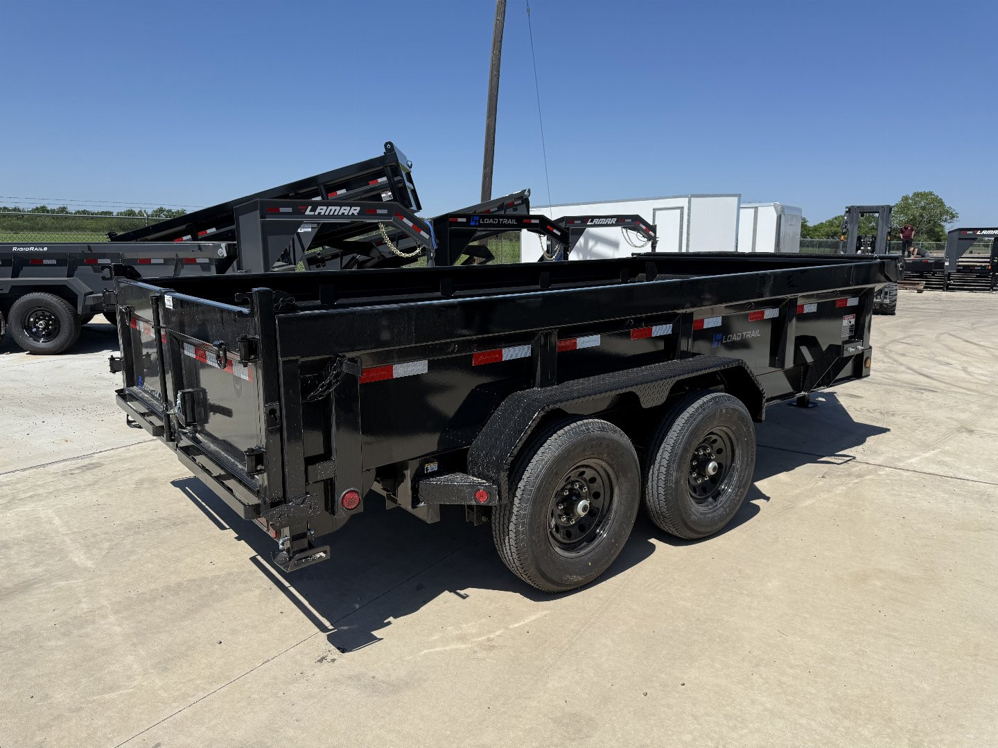 New 2025 Load Trail 83X14' 2' SIDES 14K Dump Trailer