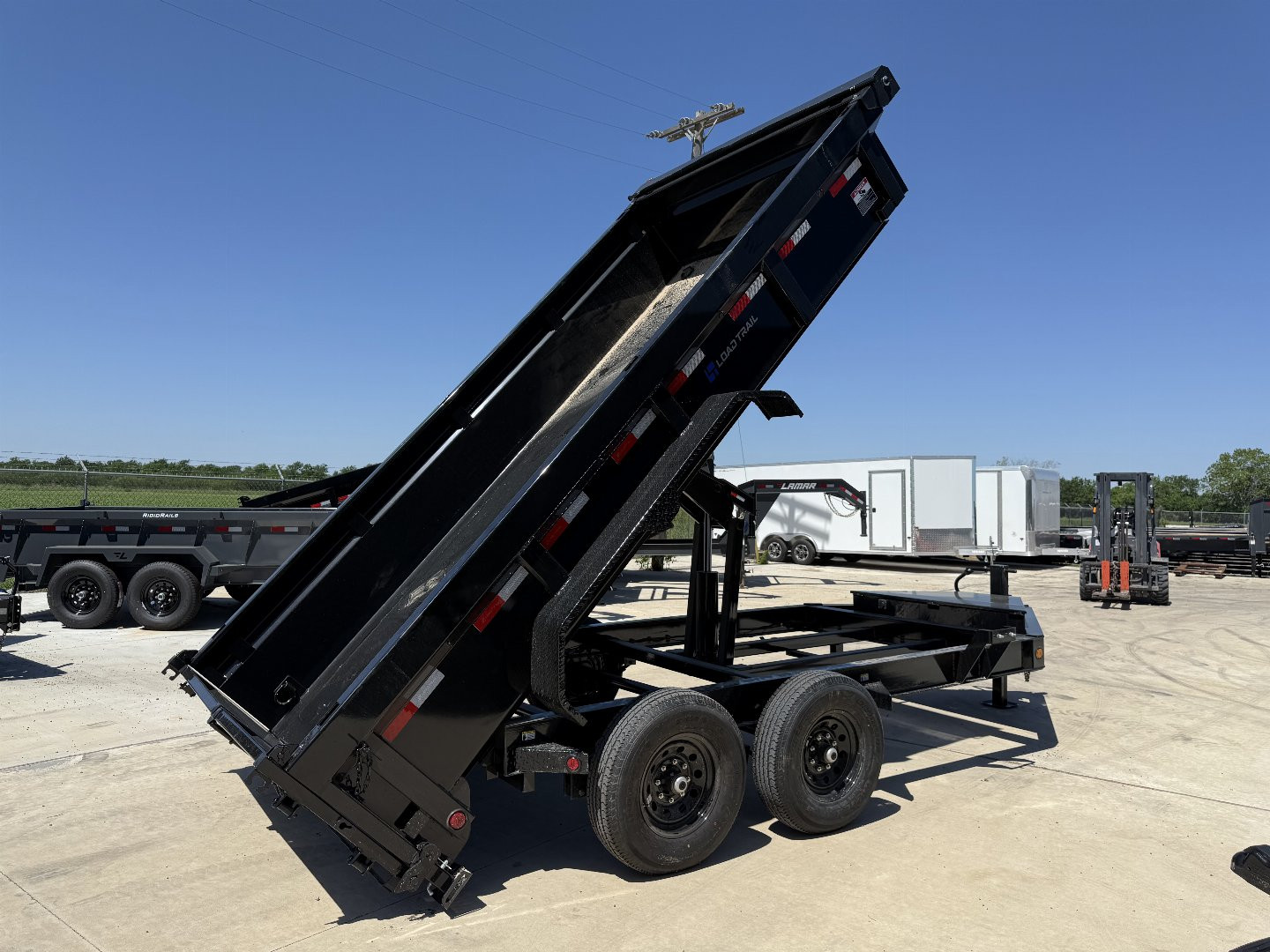 New 2025 Load Trail 83X14' 2' SIDES 14K Dump Trailer