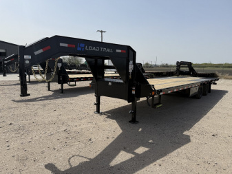 New 2025 Load Trail 32' GOOSENECK HYDRO TAIL 24K Flatbed Trailer