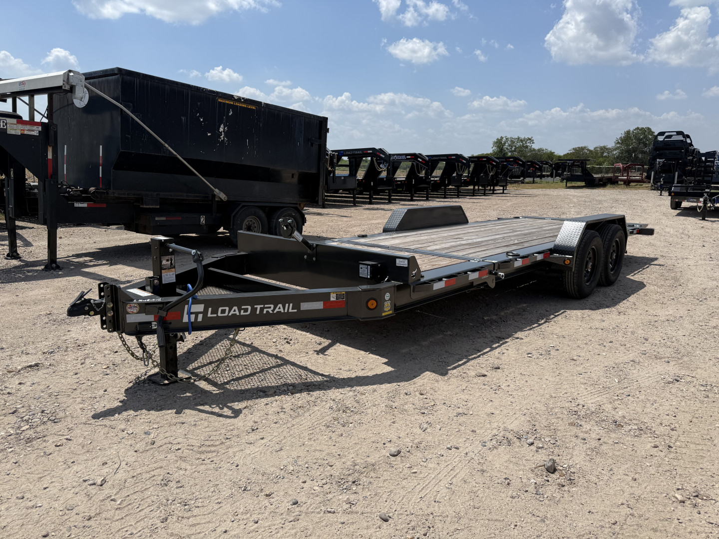 New 2025 Load Trail 83X20 LOWBOY TILT 14K Tilt Trailer