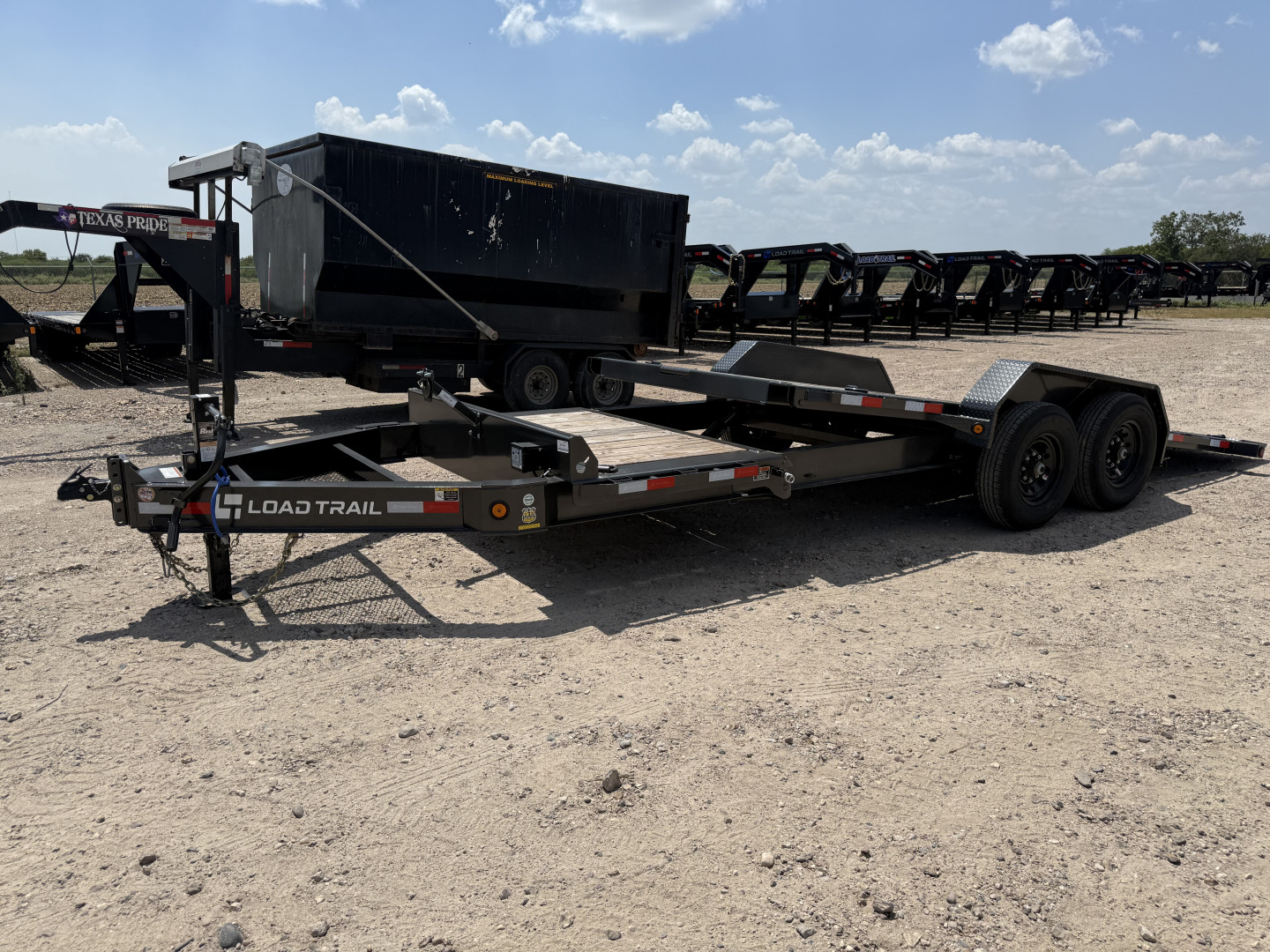 New 2025 Load Trail 83X20 LOWBOY TILT 14K Tilt Trailer