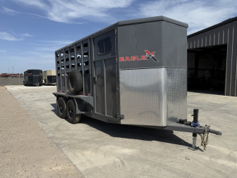 New 2025 Eagle X Trailers 16' Stock / Horse w/ Tac Room