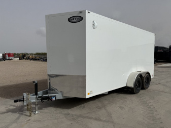 New 2025 Cell-Tech Trailers 7'x16' Cargo Barn Doors 7K Cargo Trailer
